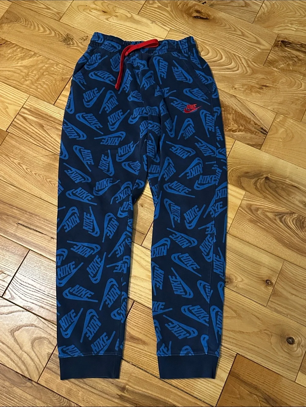 Nike Kids Hoodie & Joggers Set, Blue, XL